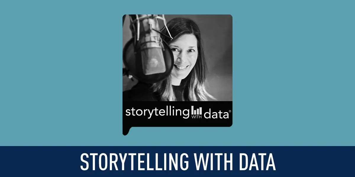 The Storytelling With Data podcast logo