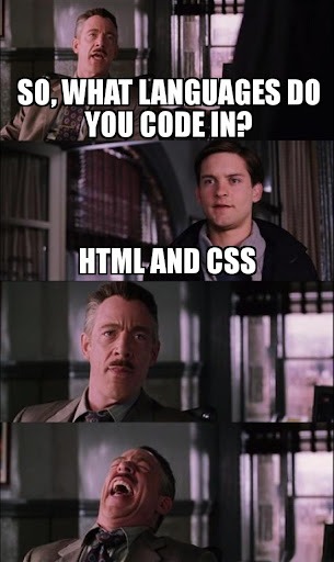 A HTML/CSS meme.
