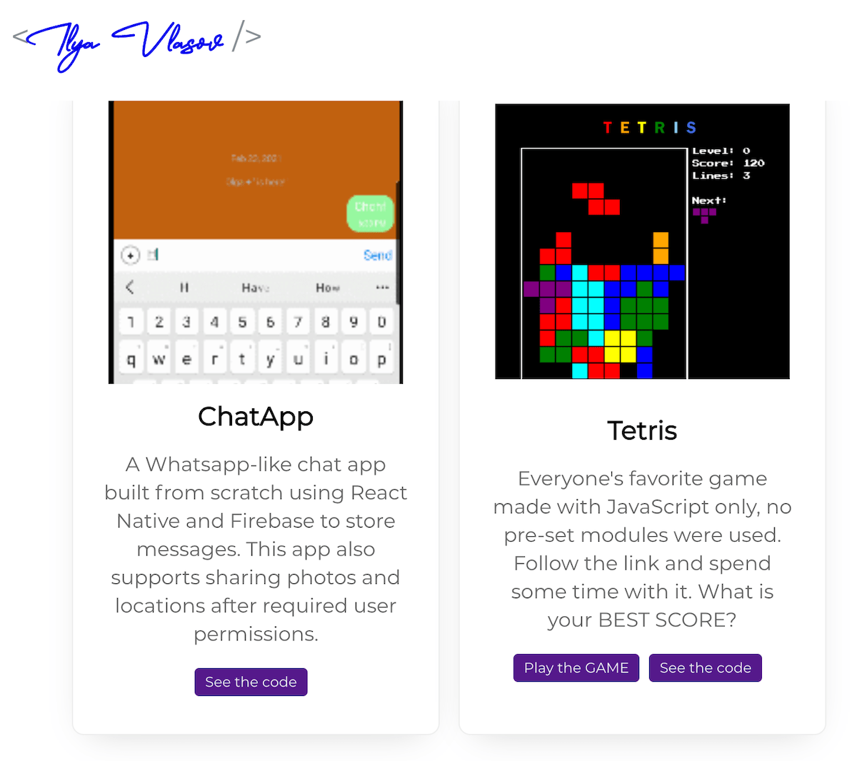 Some of the top software projects in Roweb's portfolio 