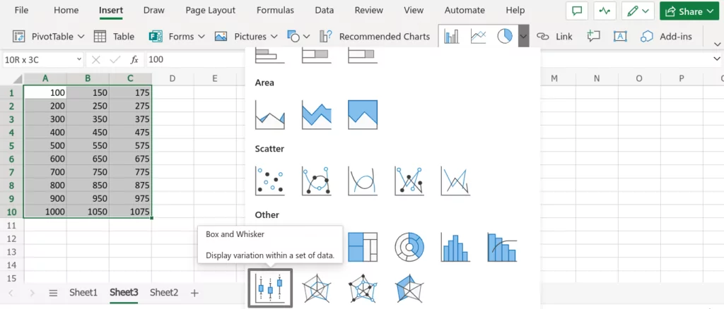 How To: Make A Box And Whisker Plot In Excel