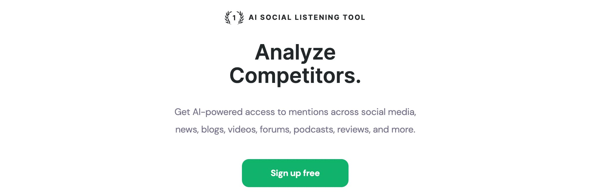 A screenshot of the brand24 website, one of the best ai tools for digital marketing