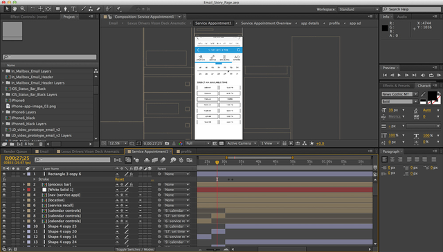 Adobe After Effects Interface