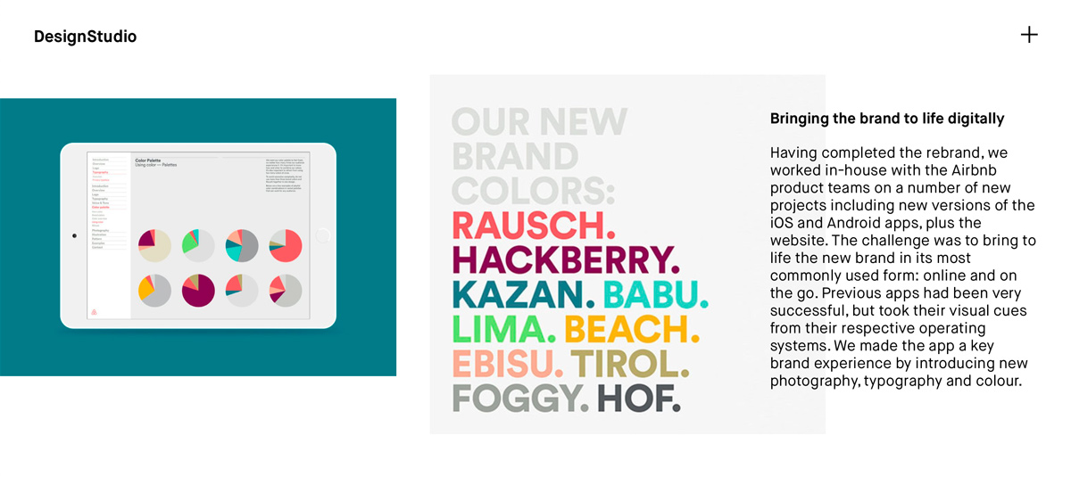 airbnb brand colors