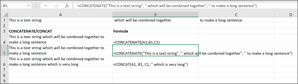 concatenate