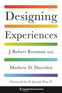 Book cover for Designing Experiences by J. Robert Rossman & Mathew D. Duerden