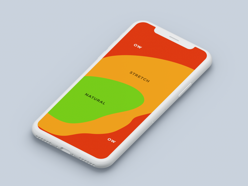 A heat map for iPhone X