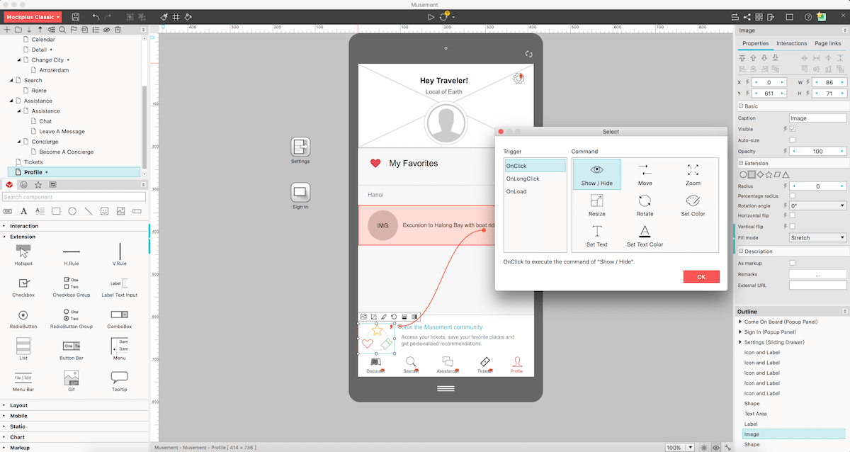 wireframes software applicarions