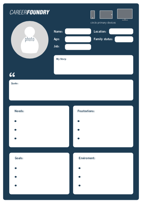 Create your first user persona with this template.